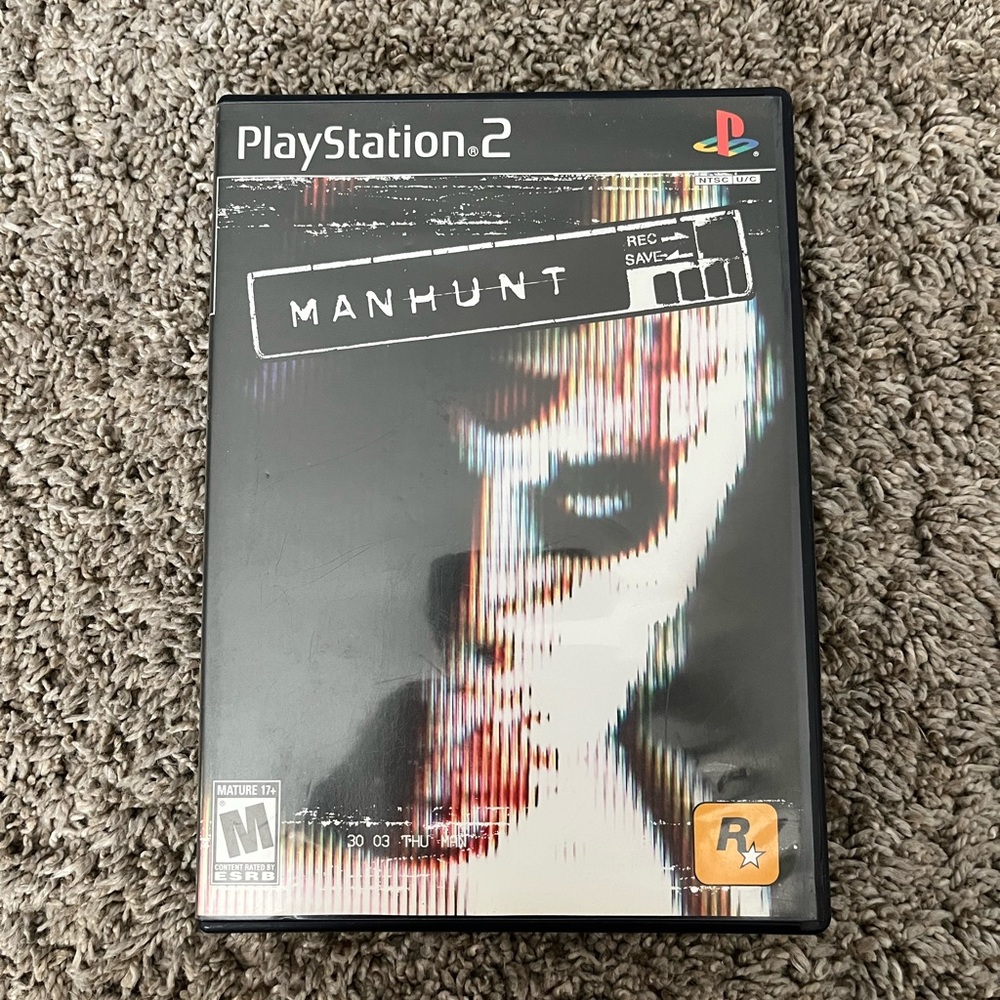 Manhunt PlayStation 2 CIB With Registration Card